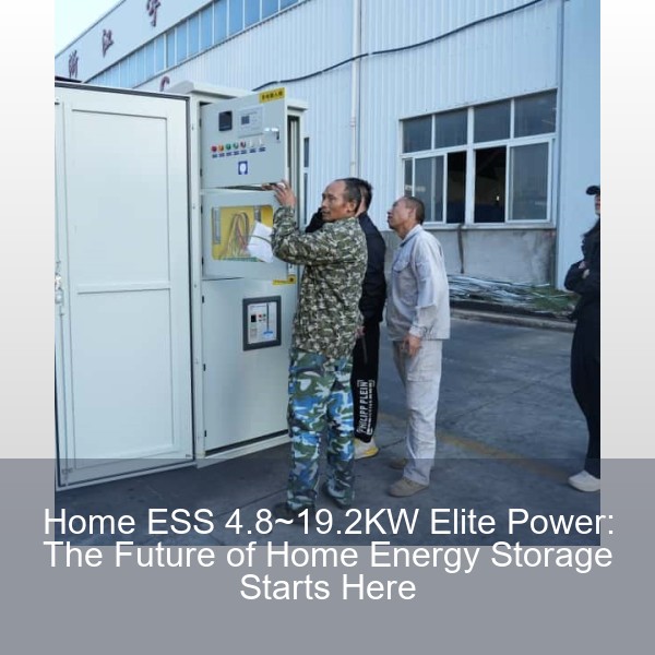 Home ESS 4.8~19.2KW Elite Power: The Future of Home Energy Storage Starts Here